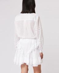 metina cotton voile top