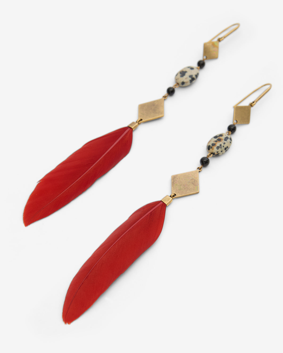 DANCING FEATHER EARRINGS
